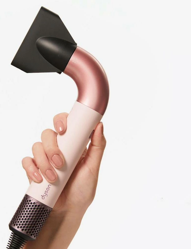 Tharëse flokësh Dyson Supersonic HD17 (113332) Qeramike Rozë/Ar i Artë e Drejtë+Me Valë