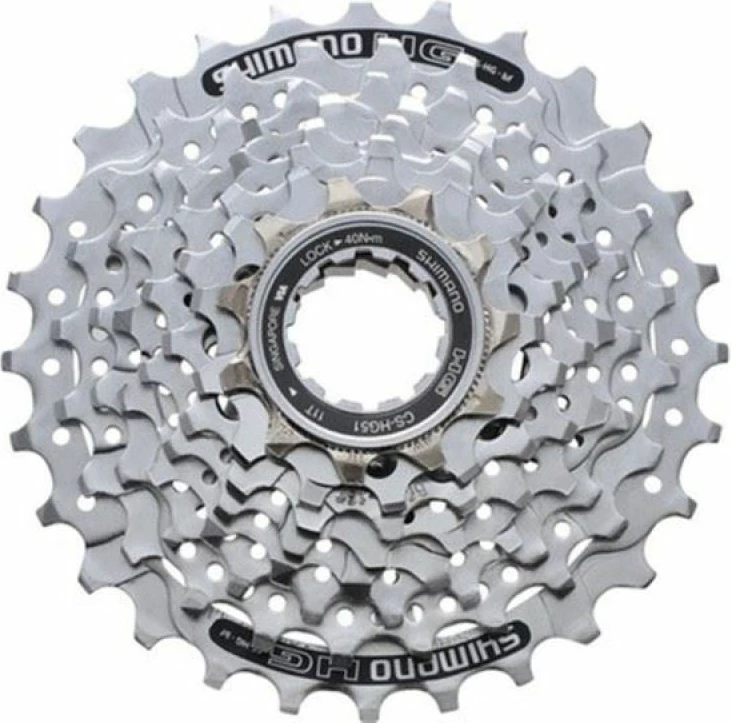 Kasetë biçiklete Shimano për MTB, gri