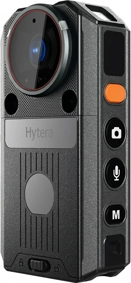 Bodycam HYTERA SC780, 64GB, IR night vision, Wi‑Fi, Bluetooth, GPS, e zezë/gri