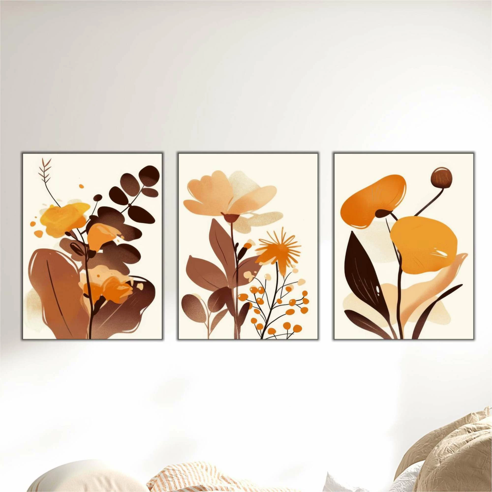 Pikturë dekorative MDF (3 copë), Wallity, MDF-00113