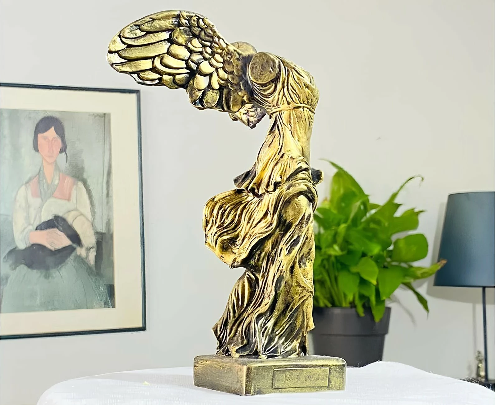 Objekt dekorativ Evila Originals, ngjyrë antike, CY0335, 38x27x19 cm