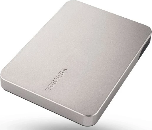 Hard disk i jashtëm Toshiba Canvio Flex 4TB, USB-C/USB-A, argjendtë