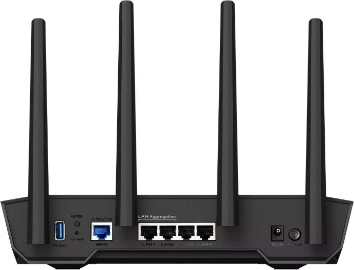 Router ASUS TUF-AX4200, wireless, Gigabit Ethernet, Dual-band, Zi