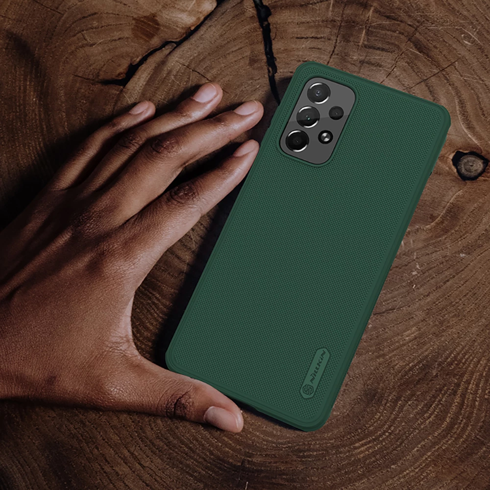 Mbështjellës Nillkin Super Frosted Shield Pro për Samsung Galaxy A73, i kuq