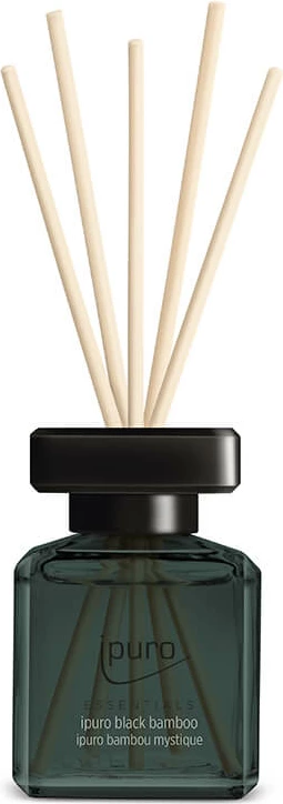 Aromë ambienti ipuro essentials black bamboo, shishe qelqi, 50ml, 5x6x15cm