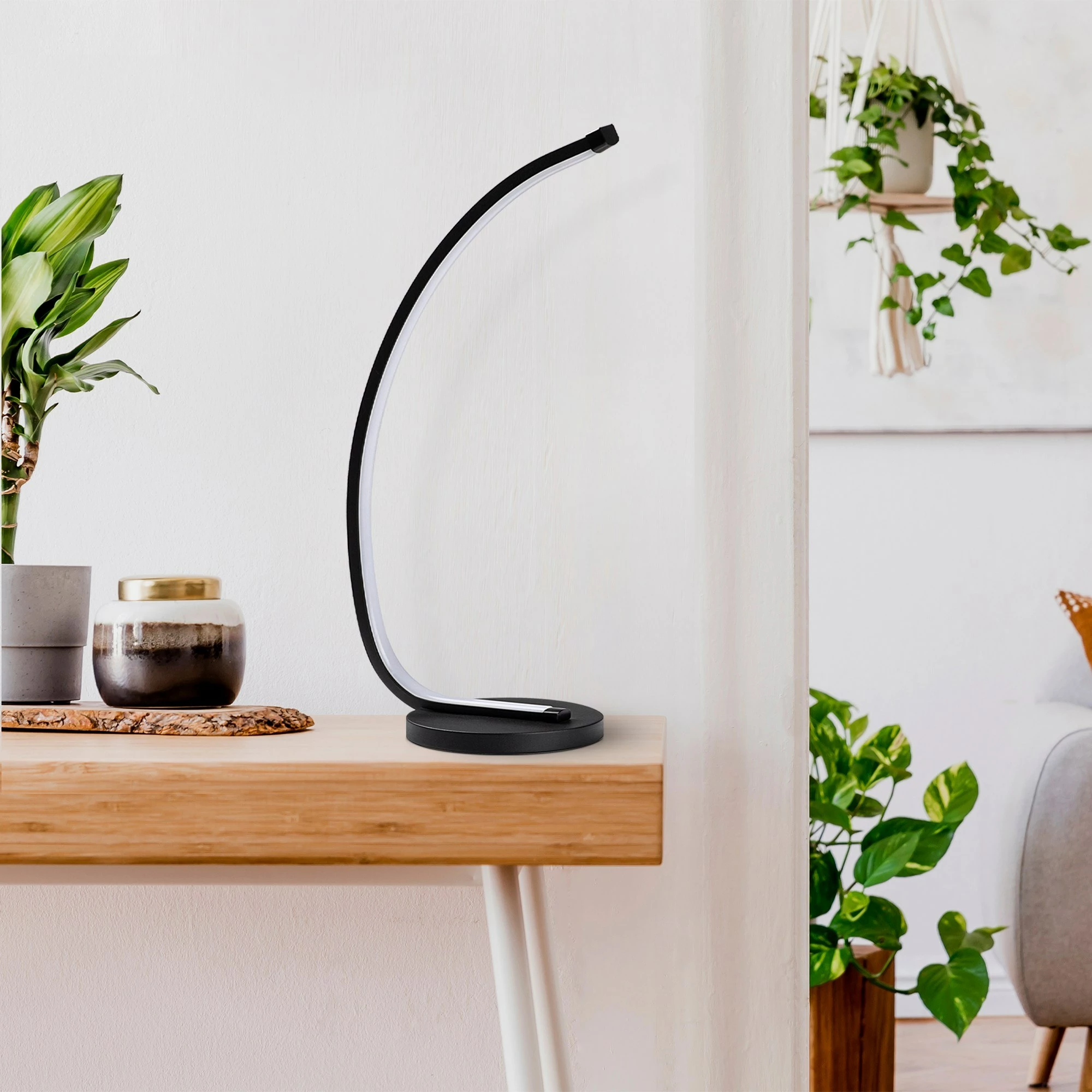 Llambë tavoline Opviq, Bevel - 13321, ngjyrë e zezë