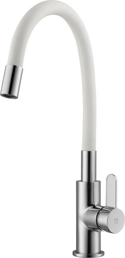 Bateri për kuzhinë me gomë fleksibile Herz es24, e bardhë