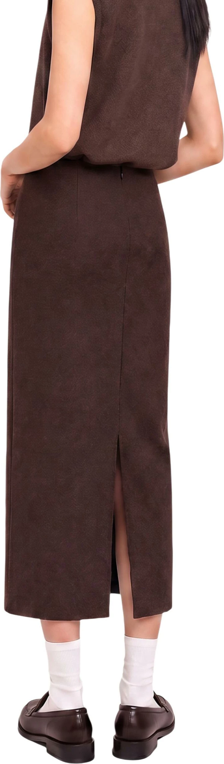 Fund laps për femra Jacqueline de Yong HERO LIFE PENCIL SKIRT JRS 15379970, kafe [Madhësia: M]