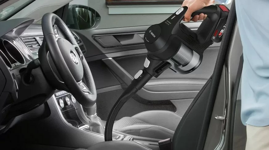 Fshesë elektrike Bosch Serie 6 BBS611BSC, 2-në-1, pa qese, 2.5 Ah, E zezë