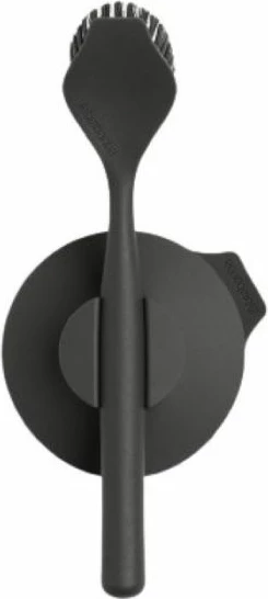 Furçë enësh Brabantia SinkSide 117589 me mbajtëse thithëse, e zezë