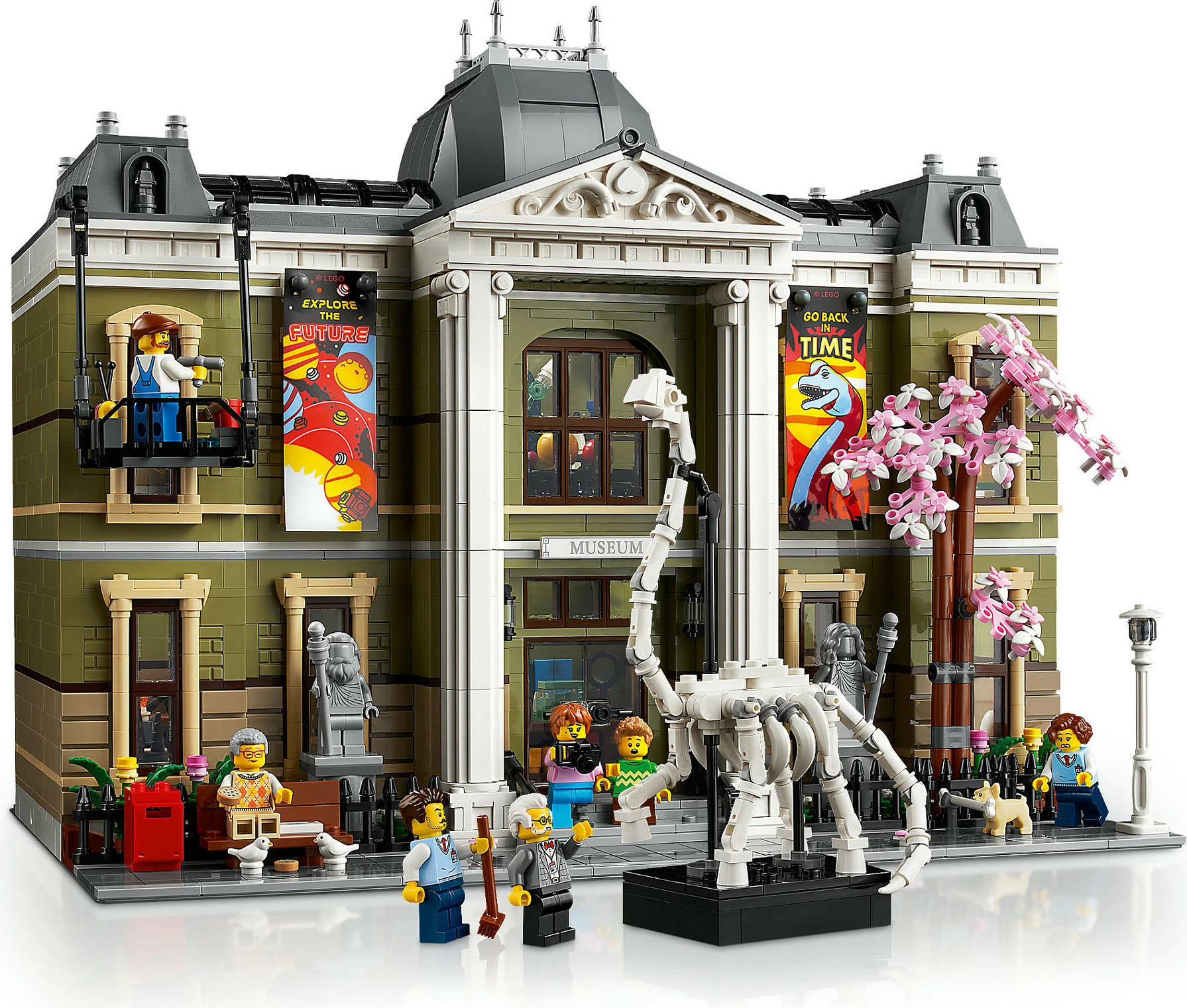 Set ndërtimi LEGO Natural History Museum, 4014 pjesë, për të rritur, plastikë, shumëngjyrësh