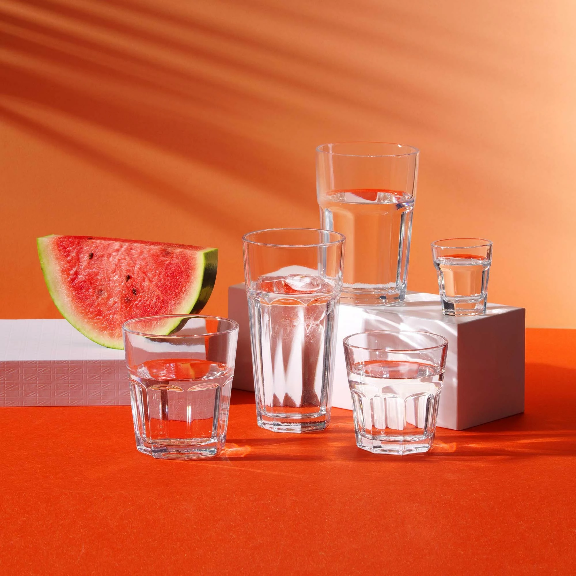 Gotë uiski LAV HORECA Amsterdam 305 ml, transparente, set 12 copë