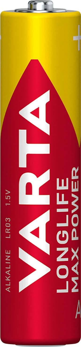 Bateri VARTA 4703, AAA Alkaline 1.5V, 4 copë, Ari/Kuqe