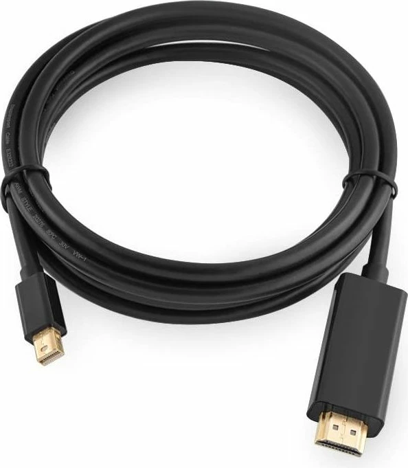 Kabëll UGREEN 20848 Mini DisplayPort në HDMI 4K 1.5 m, i zi, polybag
