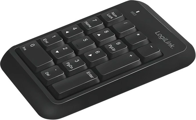 Tastierë numerike Bluetooth LogiLink ID0201, e zezë
