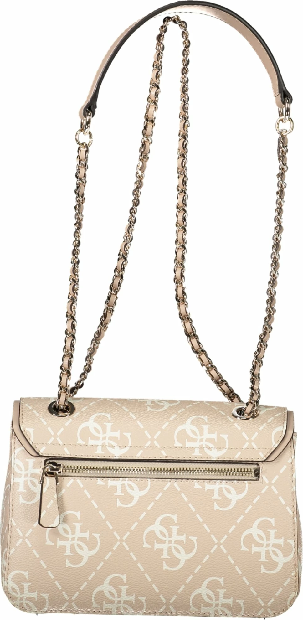 Çantë femrash GUESS JEANS Izzy, rozë