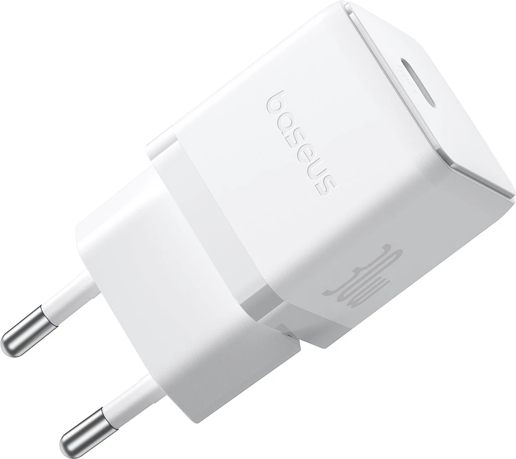 Karikues muri Baseus Palm 30W, USB-C, i bardhë