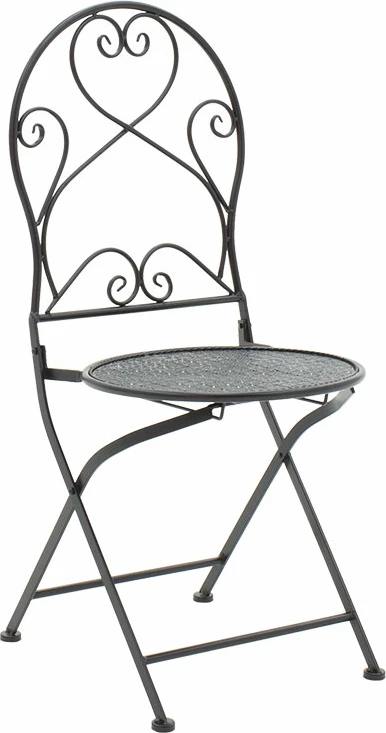 Tavolinë me karrige 3 copë Walen metal i zi