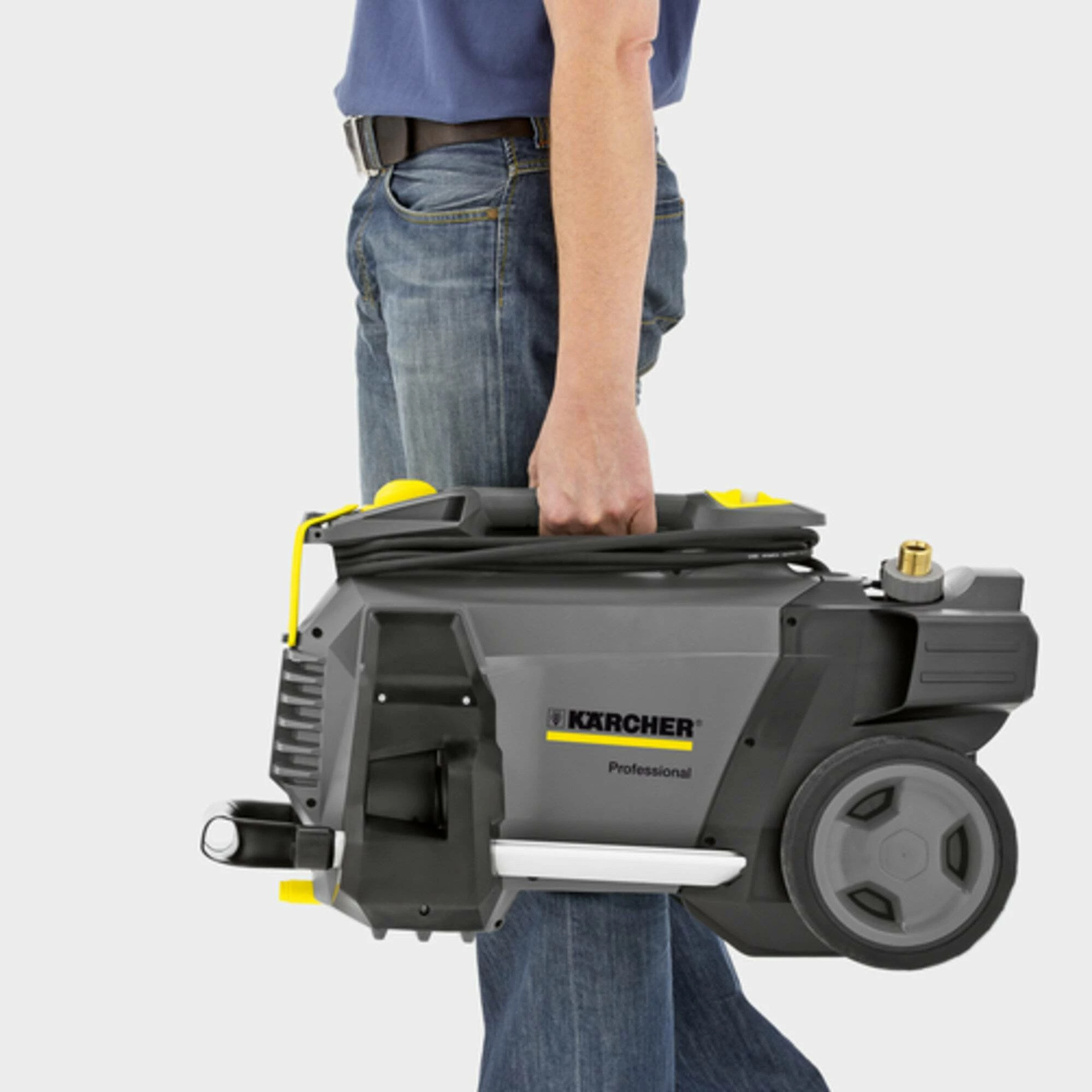 Pastrues me presion të lartë me ujë të ftohtë, Karcher HD 5/15 C Plus (1.520-931.0), 150 bar, 500 l/h, 2800 W, zorrë 10 m, antracit