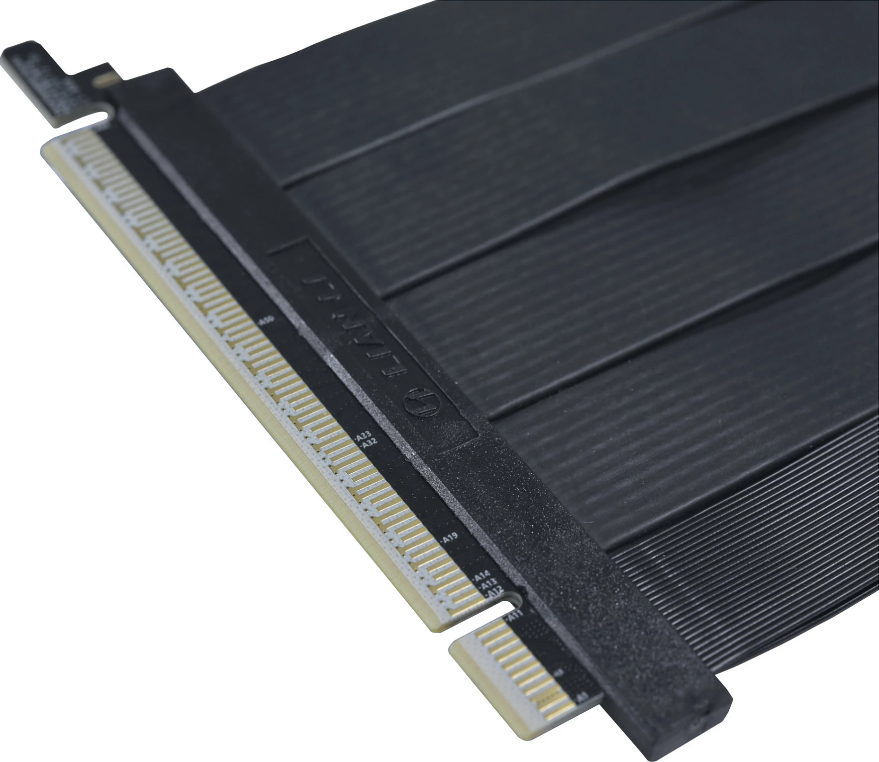 Kabllo riser PCIe 5.0 Lian Li, 200mm, e zezë