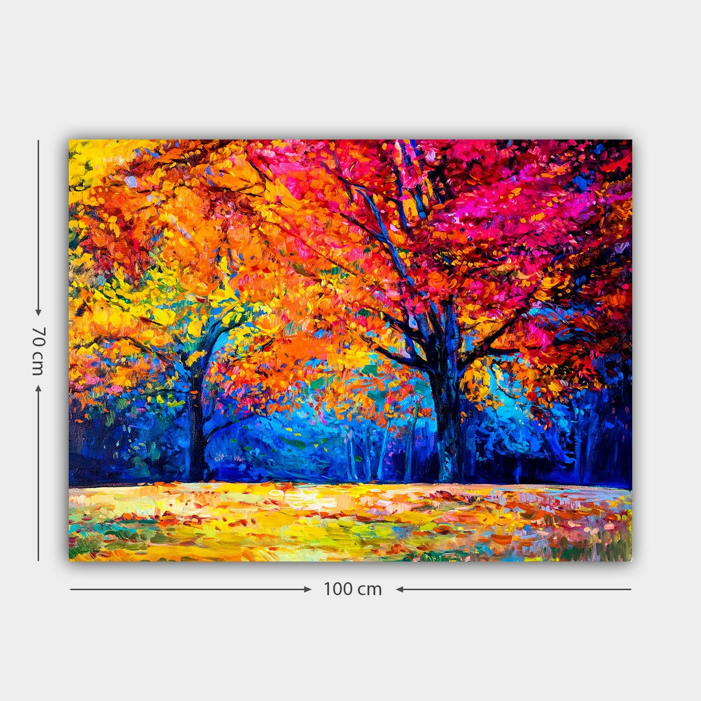 Pikturë dekorative në kanavacë, shumëngjyrëshe, 70x100cm, 292880360_70100