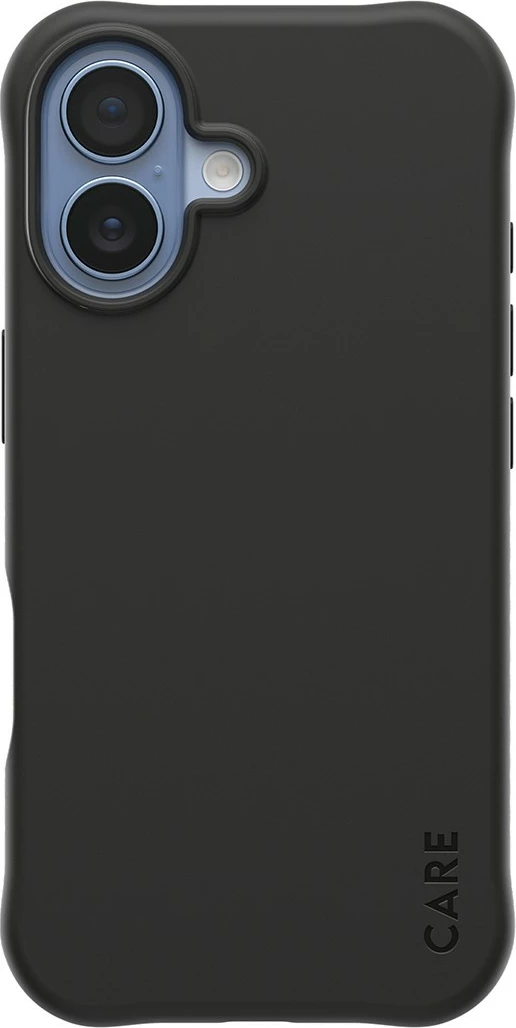 Mbështjellës PanzerGlass CARE fashionable Samba MagSafe për iPhone 17, i zi