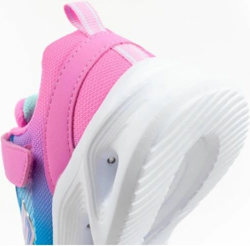 Atlete për fëmijë Skechers, blu-rozë