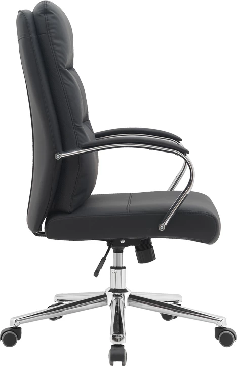 Karrige drejtorie për zyre, ngjyrë e zezë, Normie, 58x65x103-111cm