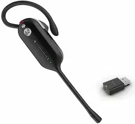 Kufje Yealink WH63 pa kabllo Bluetooth, mono, të zeza