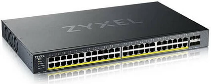 Switch Zyxel XGS1935-52HP, 48x Gigabit PoE+, 4x 10GbE uplink, rackmount, i zi