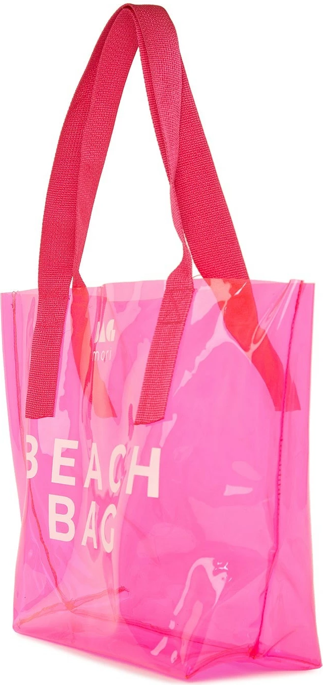 Çantë plazhi Zoozie Bags, fuchsia, 43x34x12cm