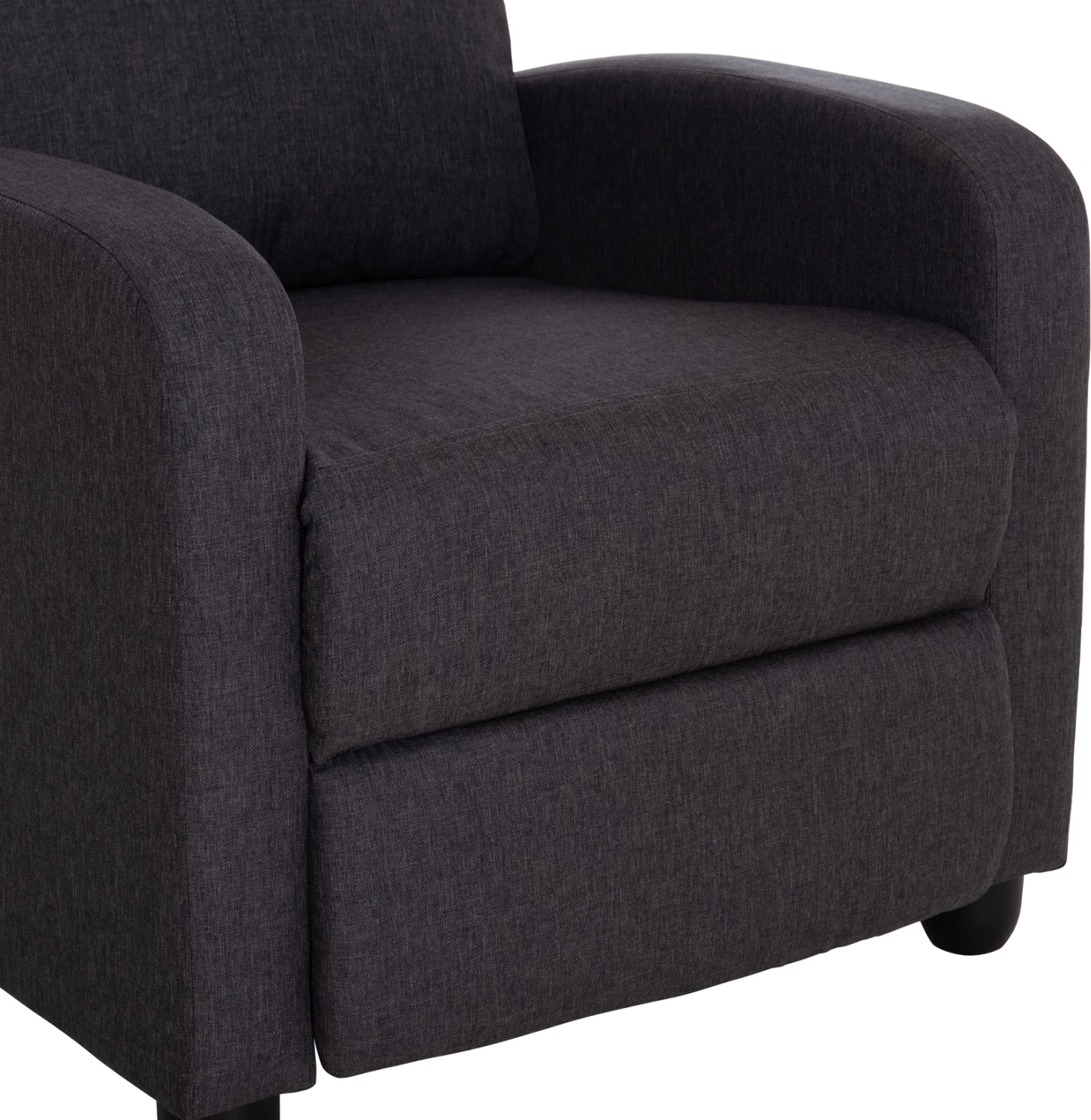 Fotel relaksues me mekanizëm push-back, ngjyrë gri, DROSEN FH3299.01, 68x80x93H cm