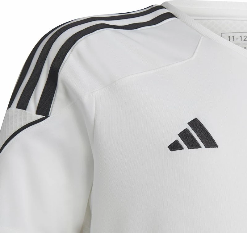 Fanellë futbolli për fëmijë adidas, e bardhë [Madhësia: 128 cm]