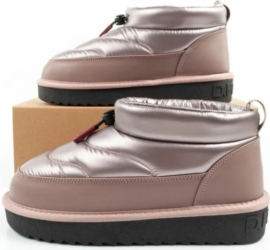 Çizme dimri për femra D.Franklin, rozë gold