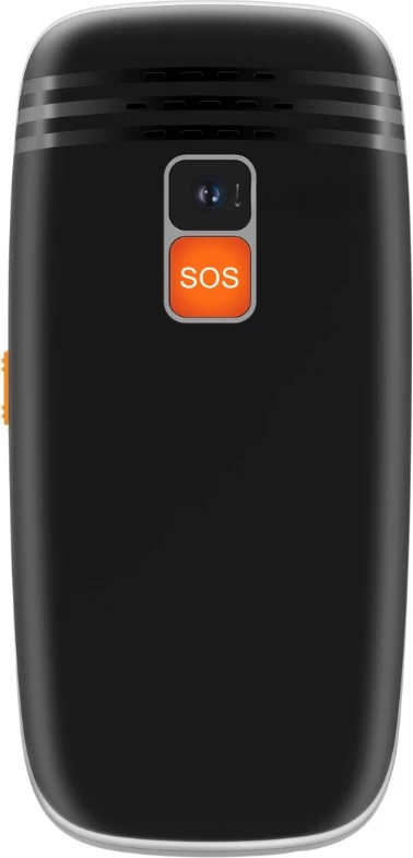 Celular për seniorë Aiwa FPH-S100, 4G, Dual SIM, buton SOS, ekran 1.8\", USB-C, radio FM, Bluetooth, i zi