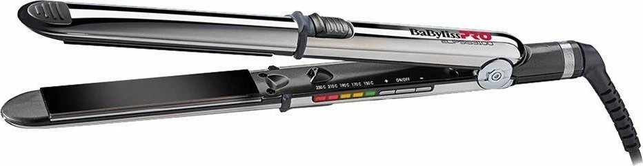 Piastrë për flokë BaBylissPRO ELIPSIS 3100 BAB3100EPE, pllaka 24 mm, 150-230°C, qeramikë EP 5.0, me jonizim, argjendtë, set me mat silikoni