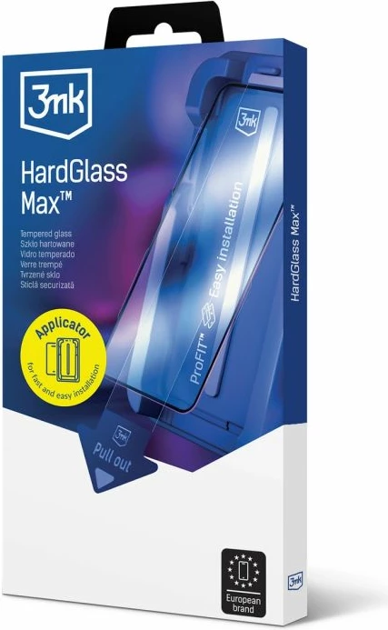 Mbrojtës ekrani tempered glass 3mk HardGlass Max për iPhone 14 Pro