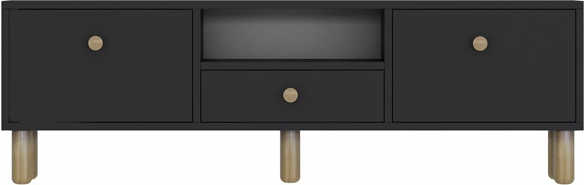 Komodë TV Skye Decor, anthracite, sapphire oak, 1310-DROP-1