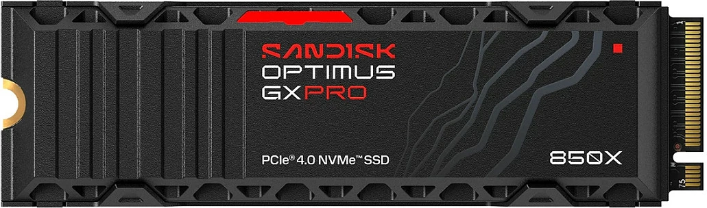 SSD M.2 Sandisk Optimus GX Pro 850X, 1TB, NVMe PCIe 4.0, me heatsink, e zez