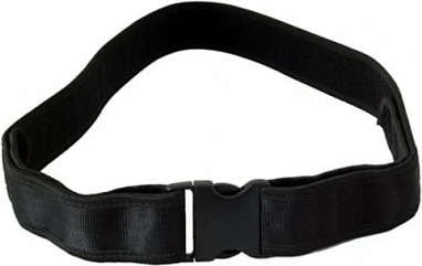 Rrip Mobilis Hard Belt, 50 mm, me kapëse plastike me bllokim, 80-135 cm, i zi