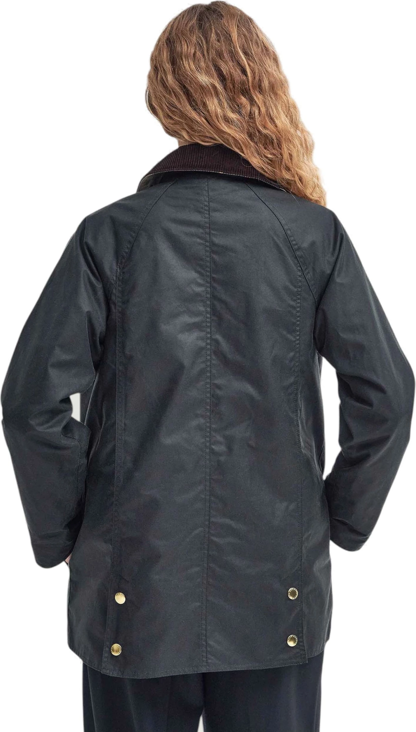 Jakne për femra Barbour Modern Beadnell Wax LWX1402, kafe e errët [Madhësia: 10]