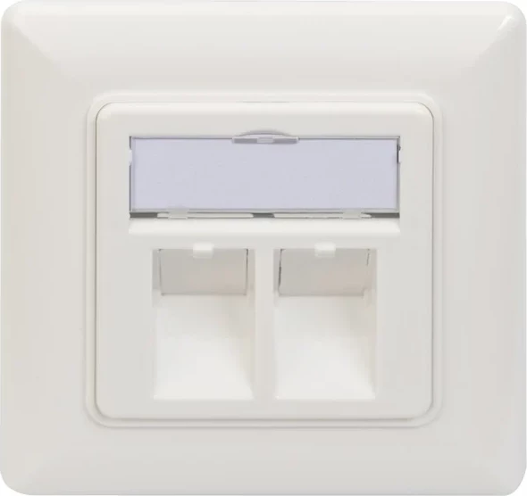 Kuti për module Digitus, 2 porte