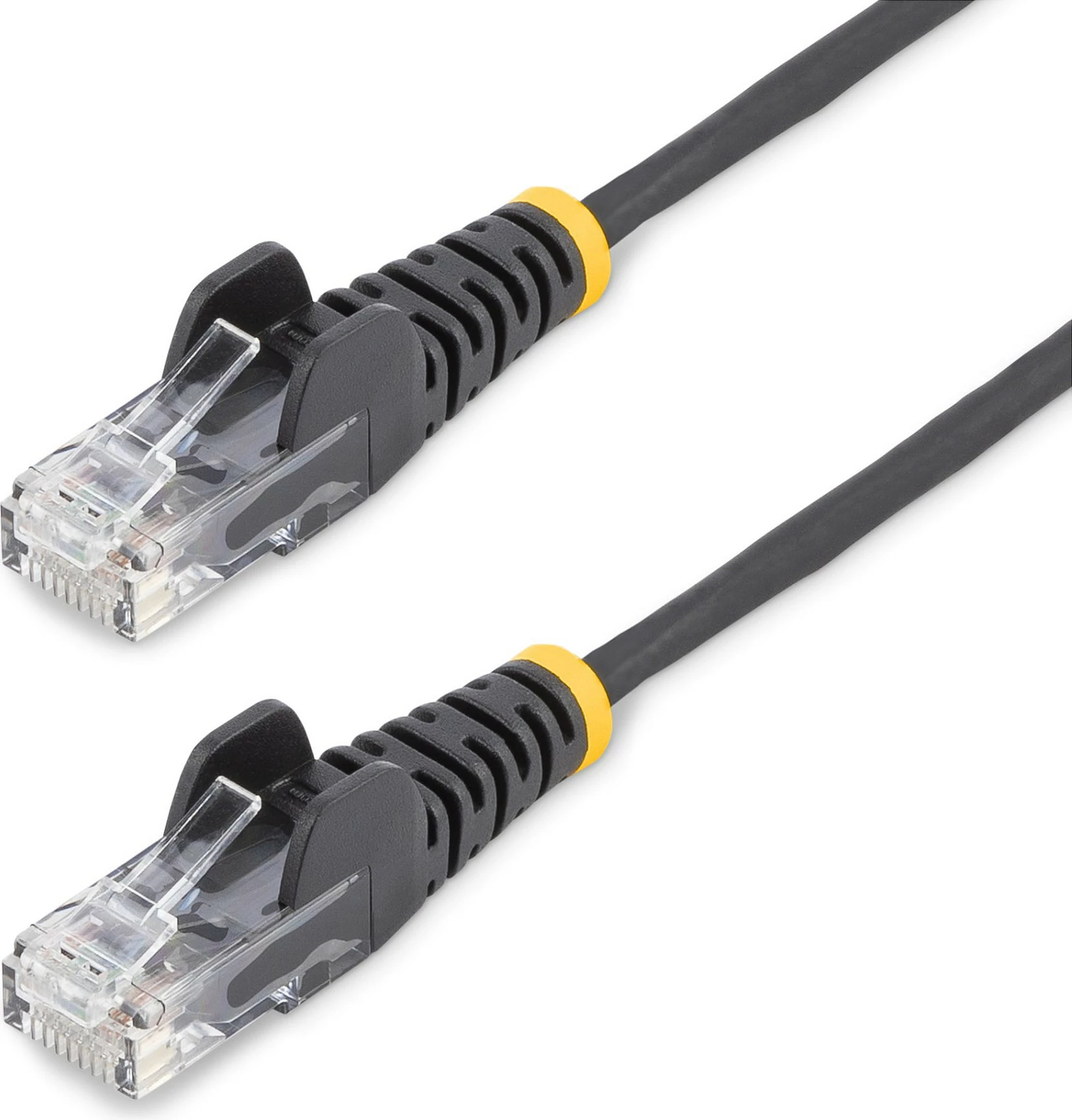 Kabllo rrjeti StarTech Cat6 Slim 1m, RJ45 në RJ45, LSZH, e zezë