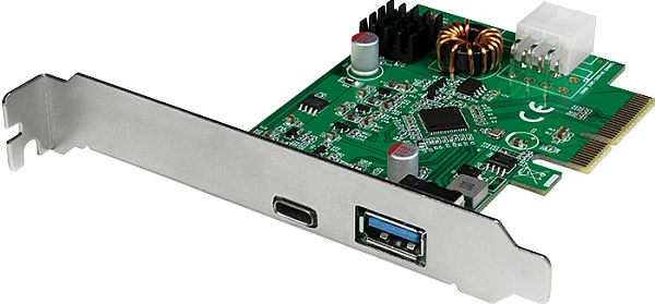 Kartelë PCI-Express LogiLink, USB 3.2 Gen2, USB-A + USB-C (PD)