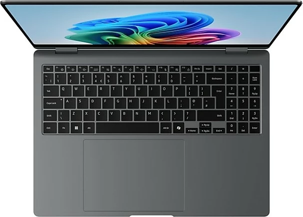 Laptop Samsung Galaxy Book5 Pro 360 NP964QHA-KG4DE, Intel Core Ultra 7, 32GB, 1TB, 16 inch, Moonstone Gray
