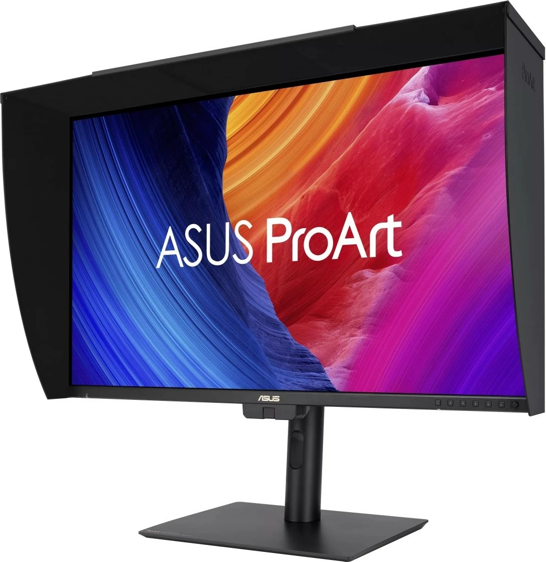 Monitor Asus ProArt PA27UCGE 27" 4K IPS 160Hz 1ms HDR600 USB-C 96W Auto KVM altoparlantë i zi