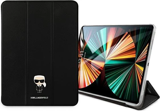 Mbështjellës tablet Karl Lagerfeld KLFC11OKMK për iPad Pro 11" 2021, lëkurë ekologjike, i zi