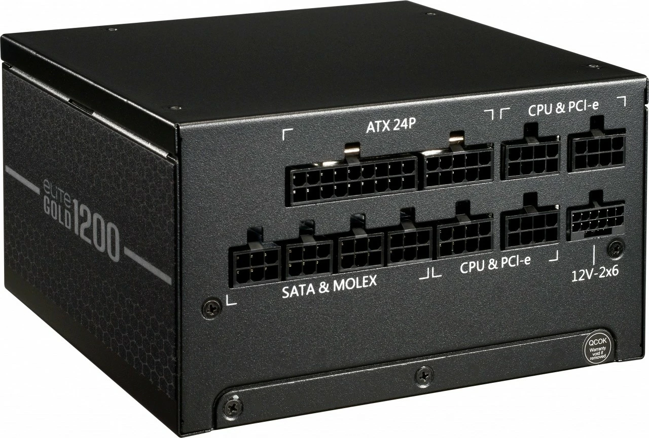 Furnizues energjie ATX, Cooler Master, Elite Gold 1200 (MPW-C001-AFAG-BEU), 1200W, 80 Plus Gold, ATX 3.1, 16-pin Gen5