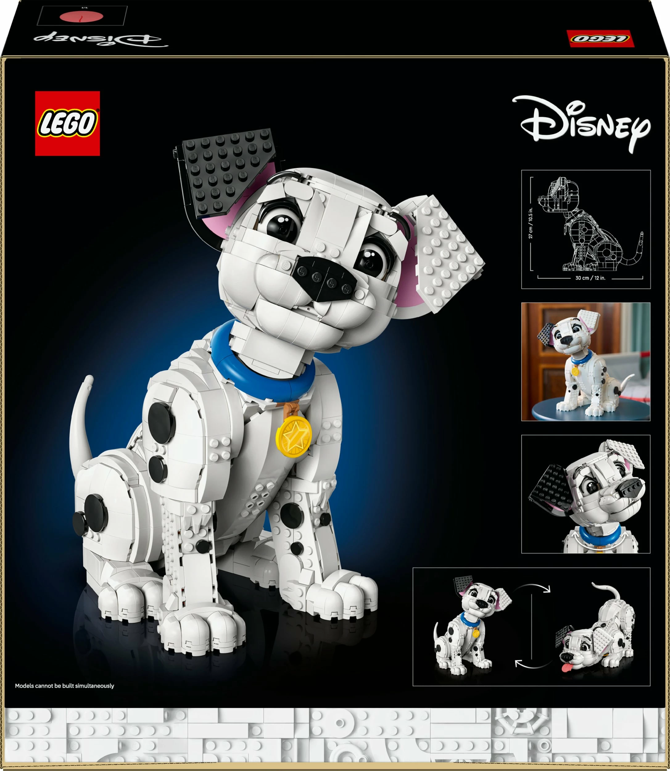 Set LEGO Disney 101 Dalmatians "Puppy" 43269, 1722 copë, 22 cm, 18+