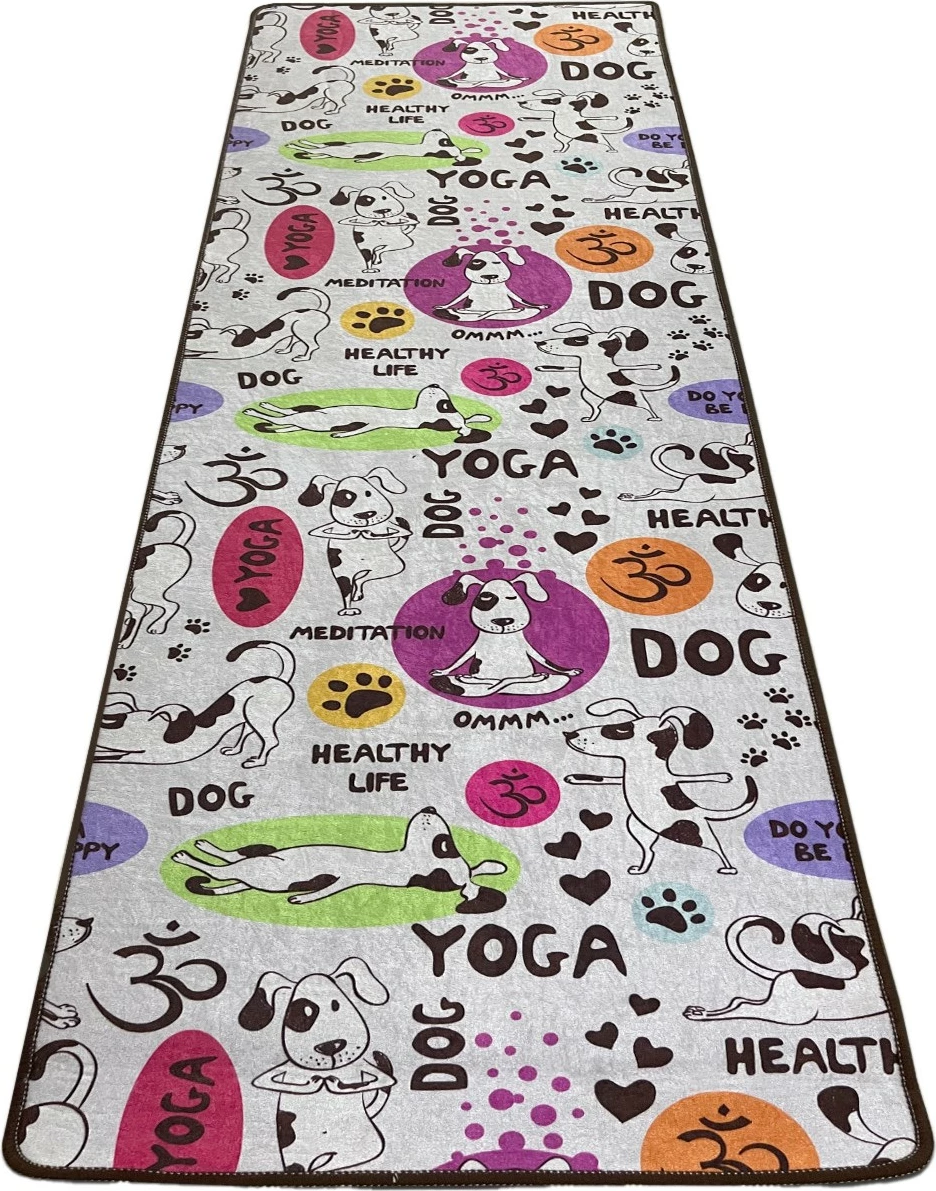 Qilim yoga Vital And Vivid, Sirsasana Djt, shumëngjyrësh, 60x200cm